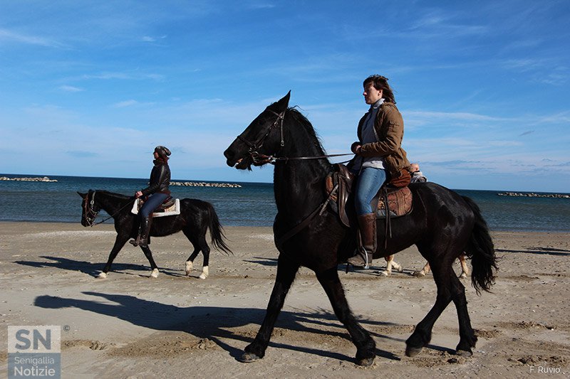 04/03/2016 - A cavallo in spiaggia
