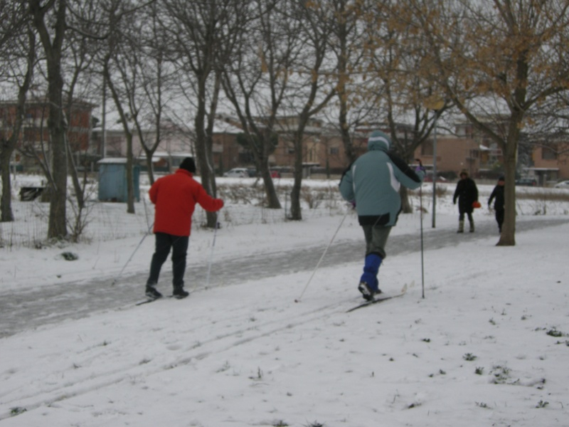 ... e c'è chi si è dato allo sci di fondo!