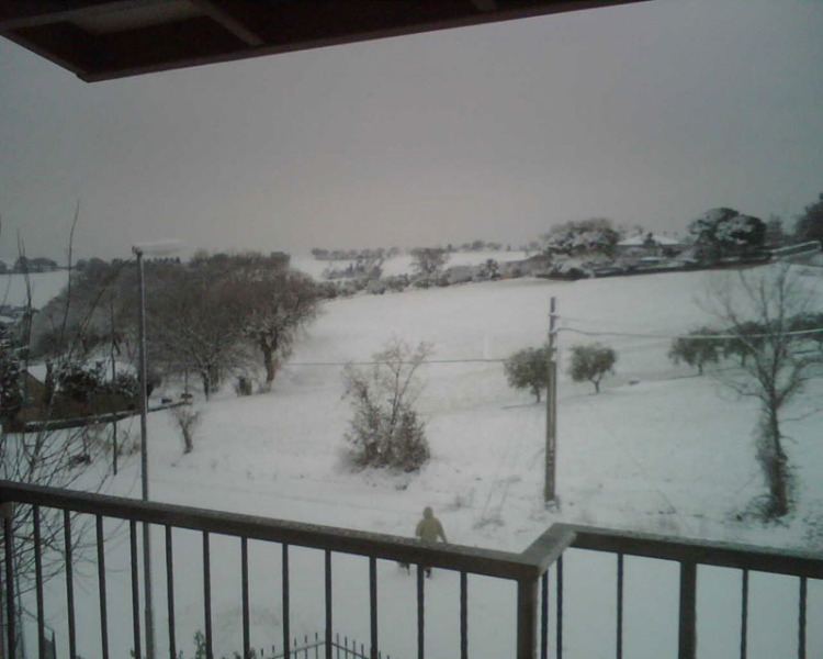 Un panorama da Roncitelli di Senigallia