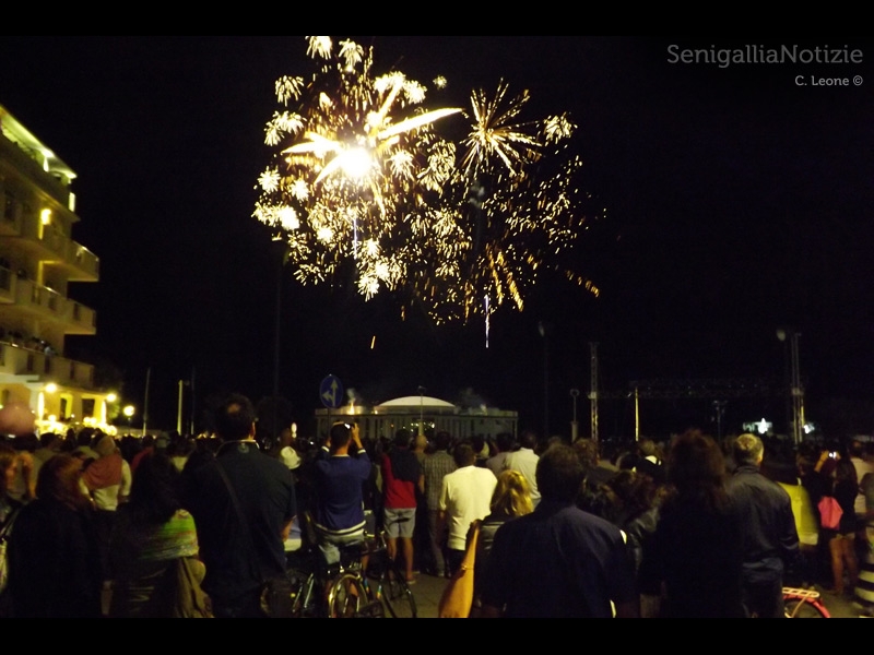 Fuochi d'artificio per la Notte della Rotonda 2013