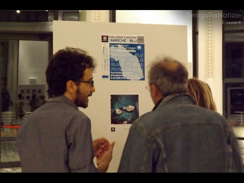 Mostra alla Rotonda di Senigallia #marcheinblu