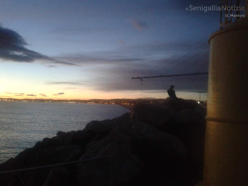 19/11/2014 - Senigallia Levante vista dal faro