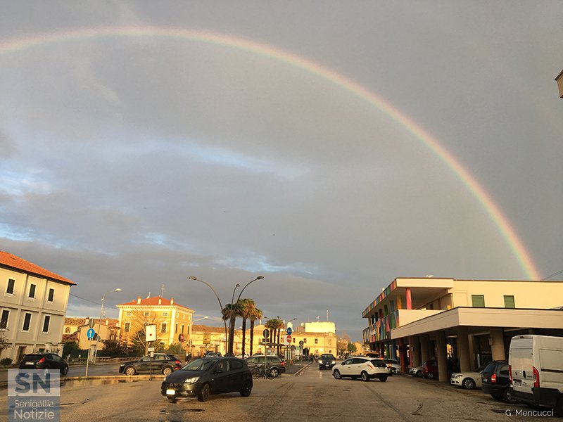 18/11/2017 - Mattinata con arcobaleno