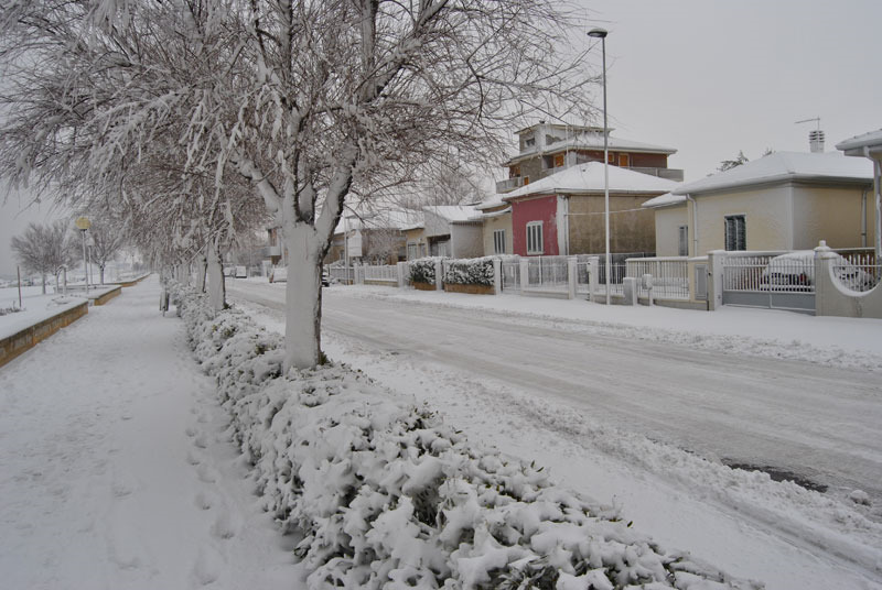Lungomare nord di Senigallia