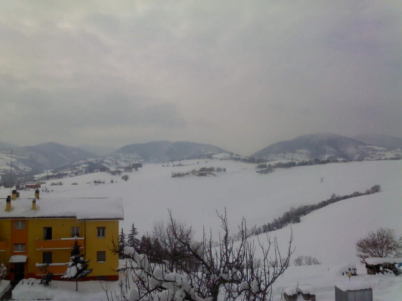 Una veduta da Arcevia