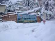 Strade di Arcevia sepolte dalla neve