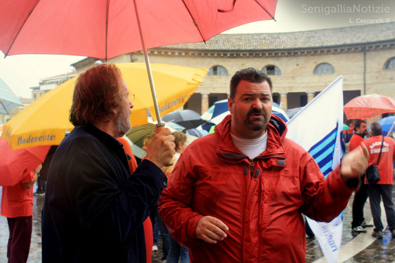 Riccardo Pasquini (Consadria) con Enzo Monachesi (SIB)