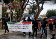 Manifestazione a Senigallia degli operatori balneari