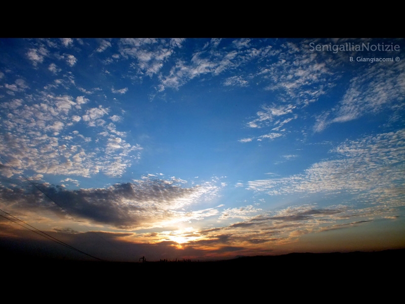 20/10/2013 - Tramonto a Montemarciano