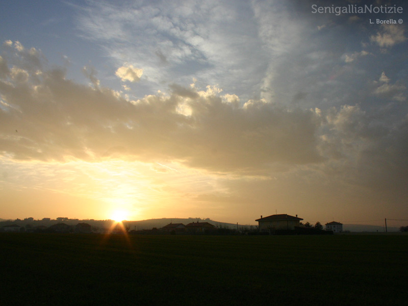 22/10/2013 - Tramonto in campagna