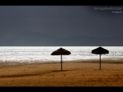 10/10/2013 - Spiaggia e ombrelloni
