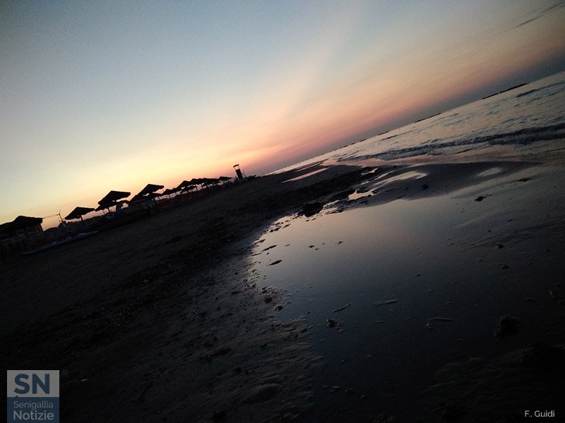 22/10/2018 - Tramonto estivo in riva