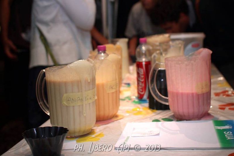 Momento dissetante alla serata canina di Senigallia