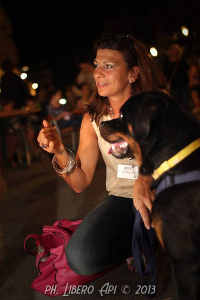 Cani e padroni sul lungomare di Senigallia