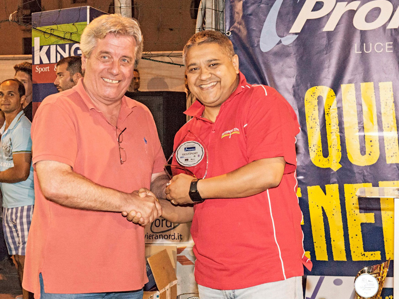 premiazione del Città di Senigallia - Trofeo Prometeo