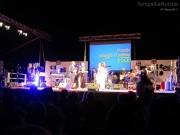 Panoramica del palco del Premio Spiaggia di Velluto 2012 di Senigallia
