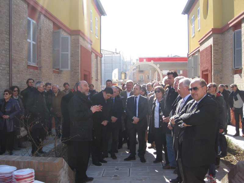 La presentazione dei lavori di recupero