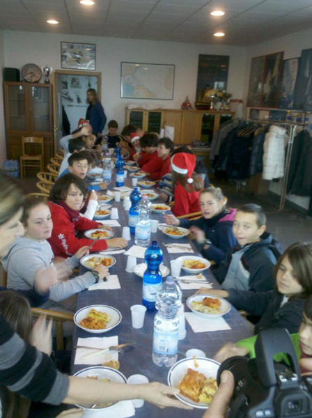 Regata di Natale a Senigallia: il pranzo