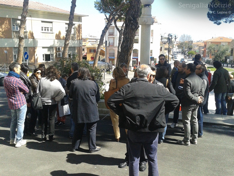 Sanità, protestano i sindacati a Senigallia
