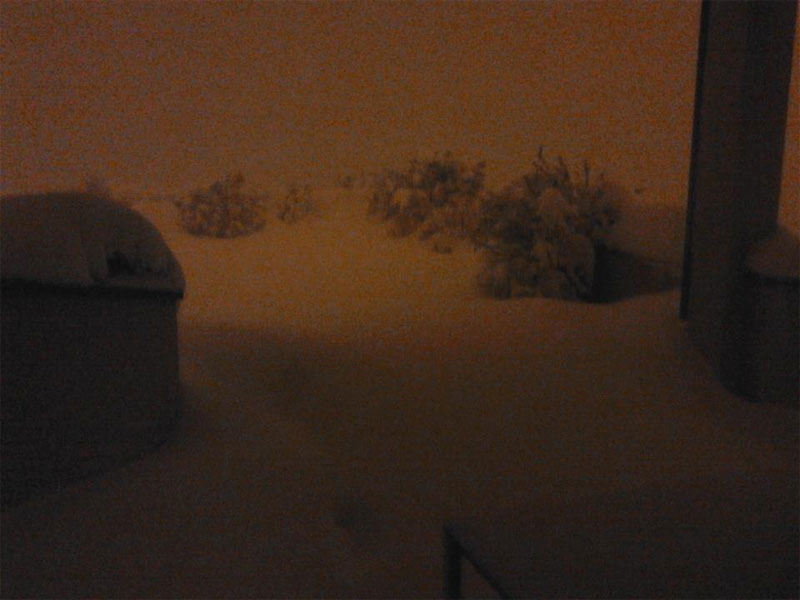 Ancora Ripe: un balcone nella serata di sabato 11 febbraio