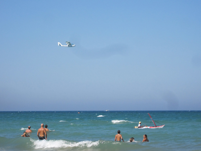 Evoluzioni aeree al Senigallia Air Show