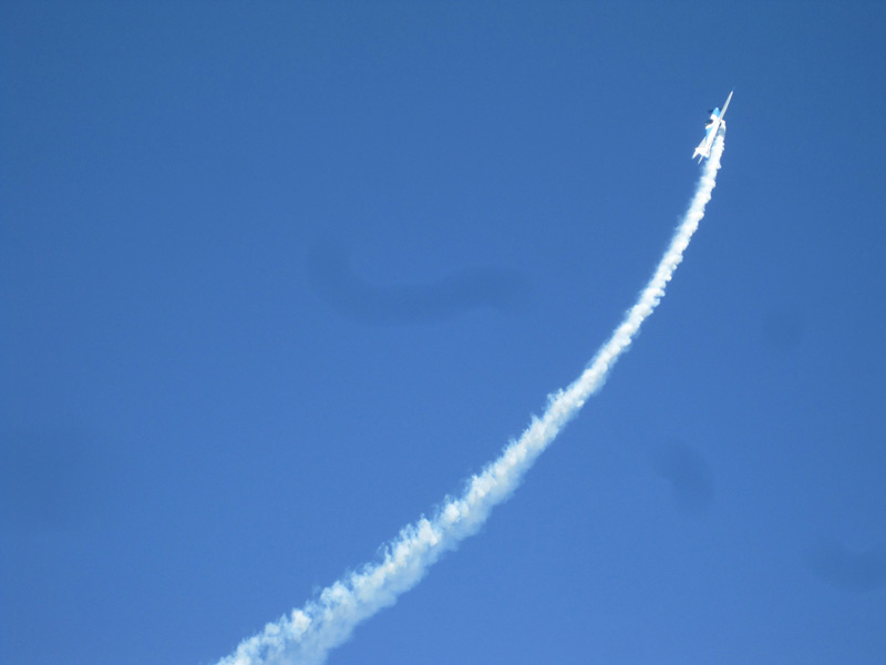 Evoluzioni aeree al Senigallia Air Show