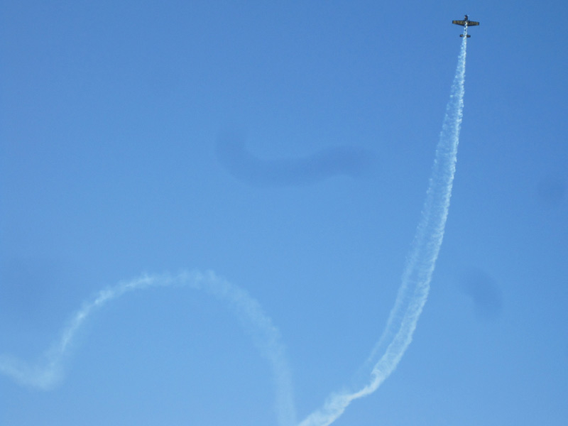 Evoluzioni aeree al Senigallia Air Show