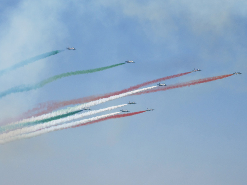 Frecce Tricolori al Senigallia Air Show