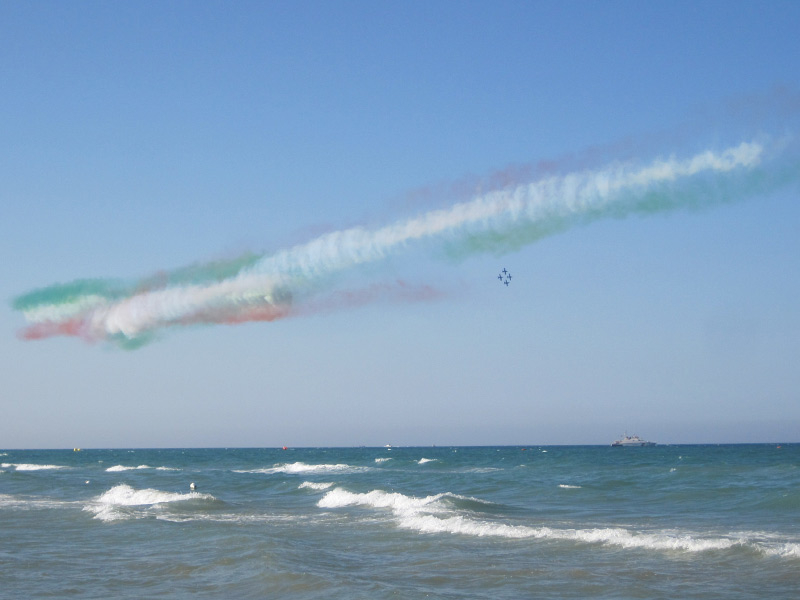 Frecce Tricolori al Senigallia Air Show
