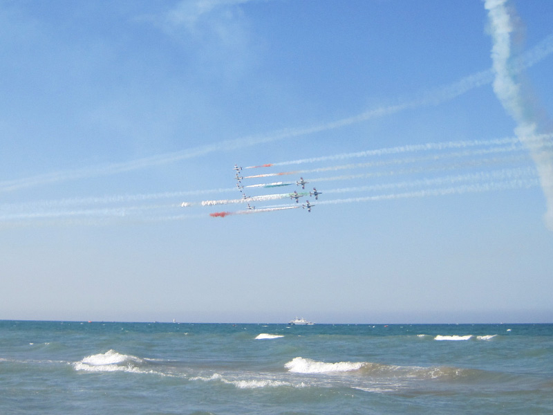 Frecce Tricolori al Senigallia Air Show