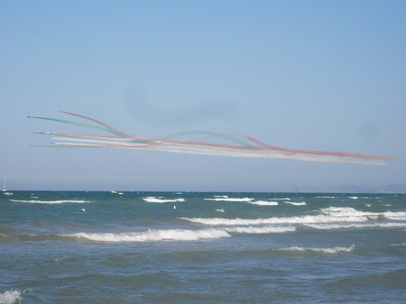 Frecce Tricolori al Senigallia Air Show