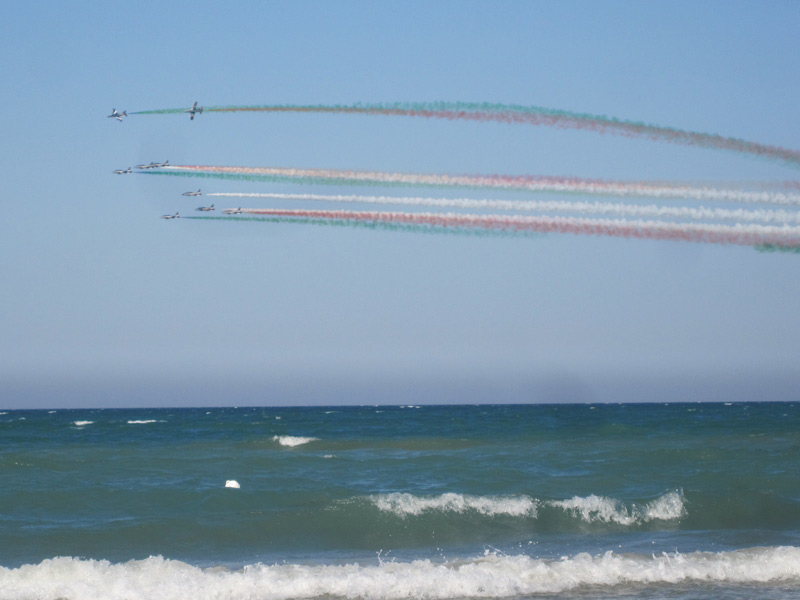 Frecce Tricolori al Senigallia Air Show