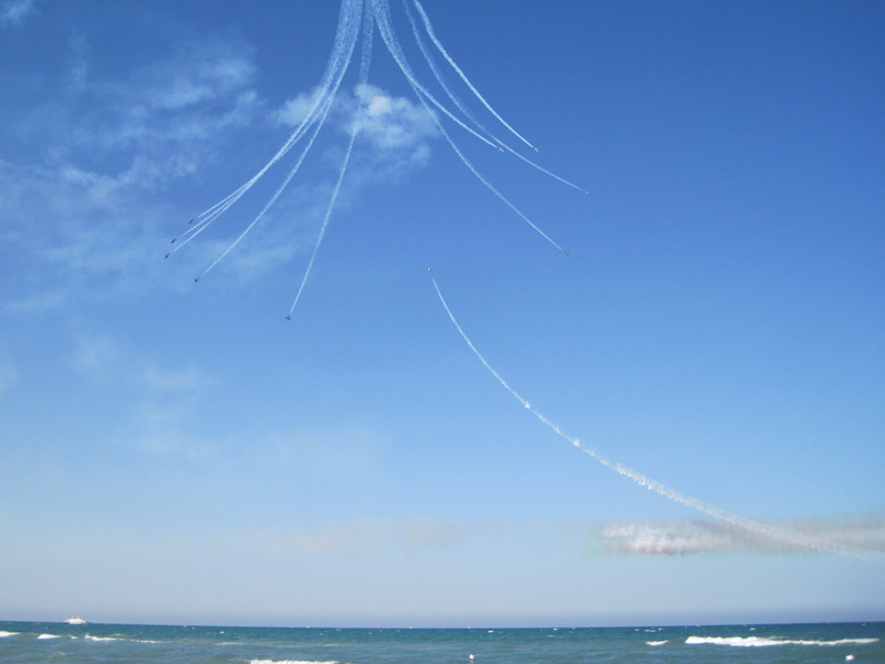 Frecce Tricolori al Senigallia Air Show