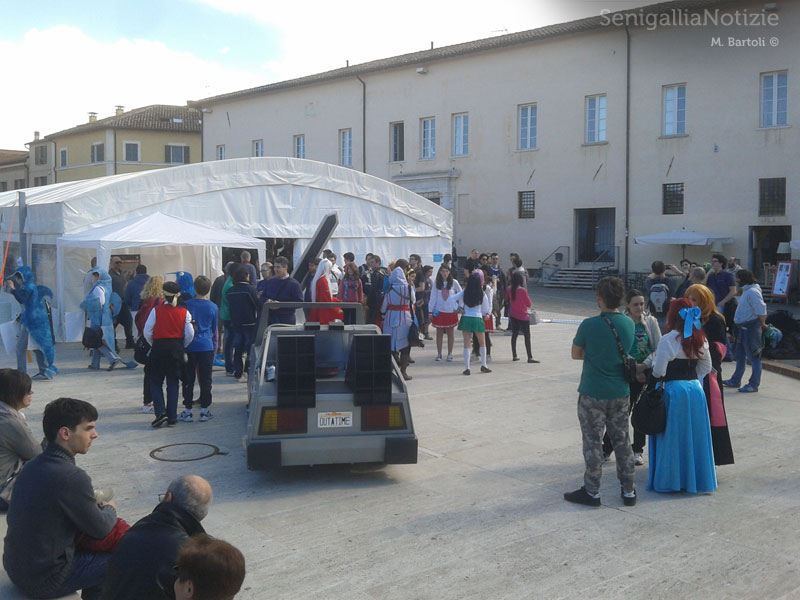 Piazza del Duca durante Senigallia Comics 2013