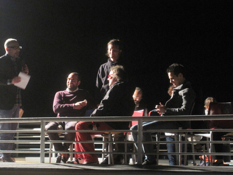 Gli ospiti-giurati tra cui Oliviero Toscani