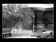 La Rocca Roveresca sotto la neve - Leopoldi-1935