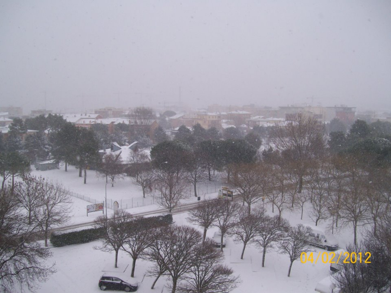 Zona del parco della Pace di Senigallia