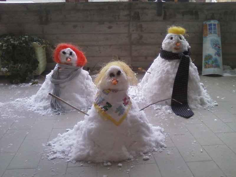 Sono venuti a trovarci tre amici dal polo nord!