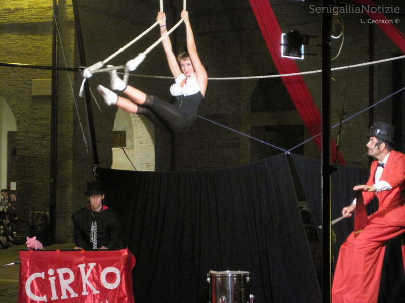 SenigArt - Circensi al Foro Annonario