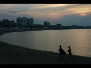11/09/2012 - In spiaggia al tramonto