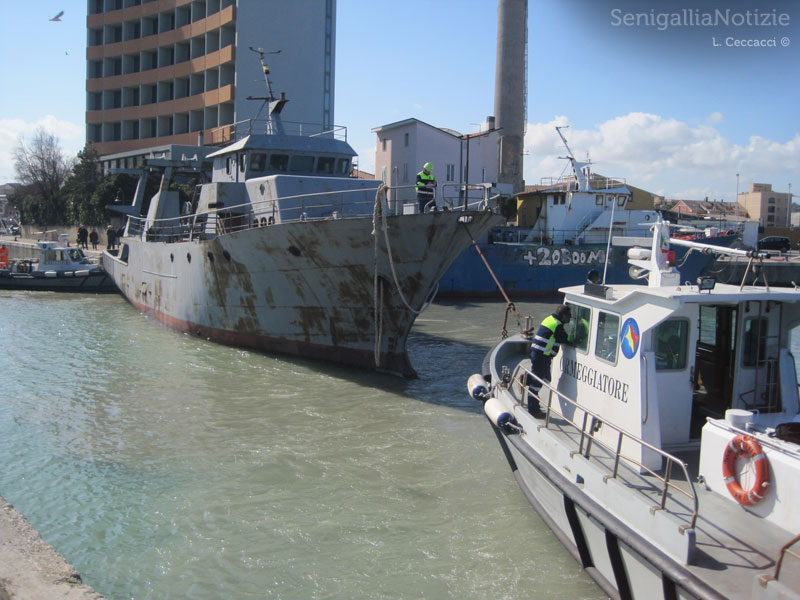 Le ultime due navi lasciano Senigallia