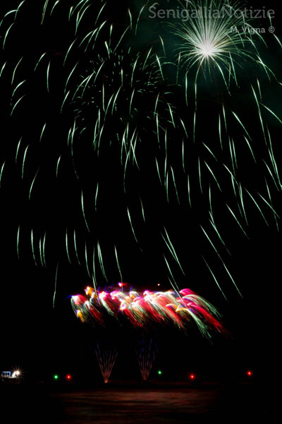 Fuochi d'artificio a Senigallia