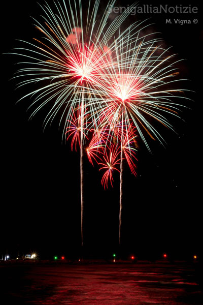 Fuochi d'artificio a Senigallia