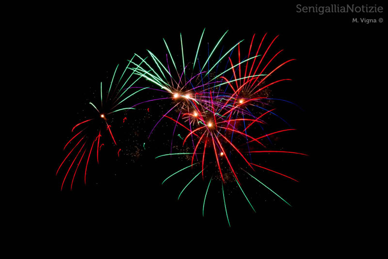 Fuochi d'artificio a Senigallia