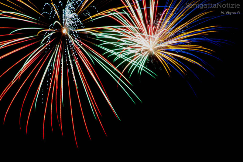 Fuochi d'artificio a Senigallia