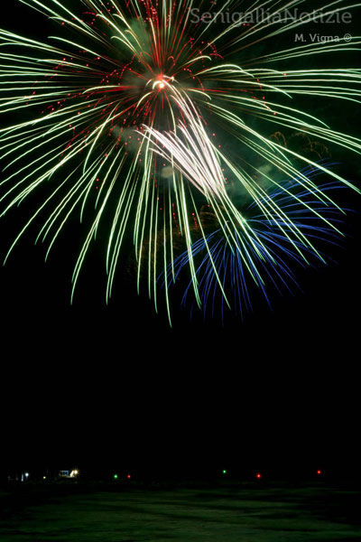 Fuochi d'artificio a Senigallia