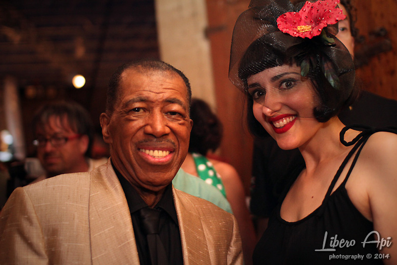 Foto ricordo con Ben E.King