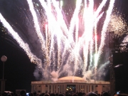 Fuochi artificiali dalla Rotonda