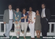 Massimo Mariselli, Lavinia, Mommi e moglie, cameriera, Giorgio Santinelli. Rotonda a Mare Senigallia