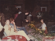 Piscina di Villa Sorriso a Senigallia: a sinistra il dottor Torelli